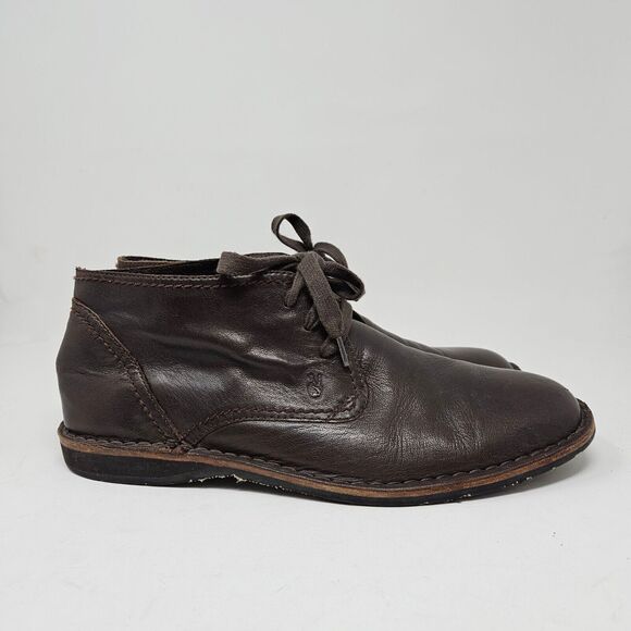 John Varvatos Brown Leather Chukka Boots Mens Size 10 main image 4